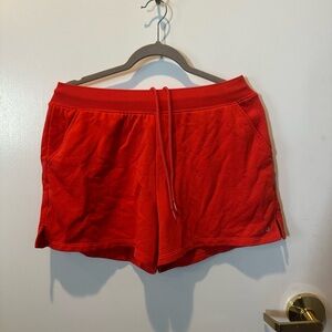 ALO Yoga Vibrant Red Athletic Shorts
